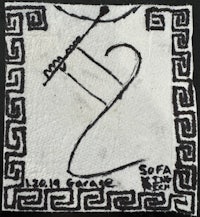 a piece of paper with a drawing on it